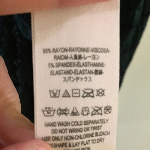 FREE PEOPLE Striped Drippy Thermal Cowl Neck tee - Picture 4 of 7